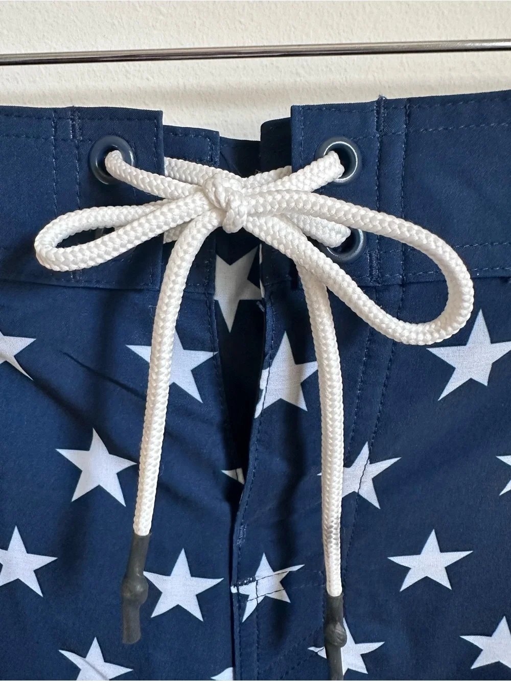 NWT USA Flag Board Shorts Patriotic Swim Trunks Men’s 36 New Boundaries